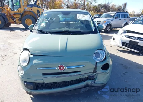 2013 Fiat 500 Pop z USA, uszkodzony, nr VIN 3C3CFFAR2DT742392